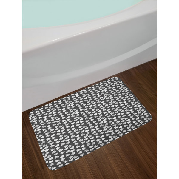 East Urban Home Valentine's Day Bath Rug Wayfair